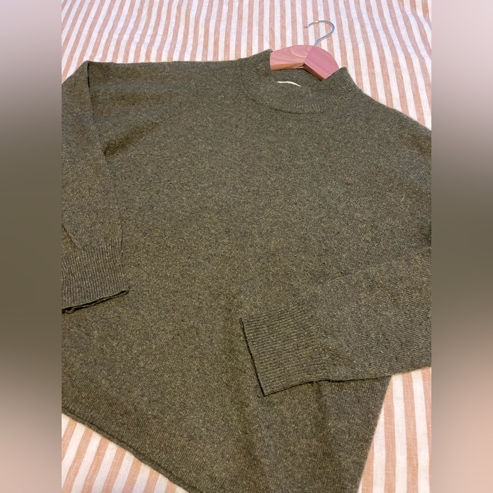 Madewell Cashmere Mockneck Sweater XS